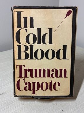 IN COLD BLOOD - Truman Capote - HC DJ 1965 - 2nd Print Random House BCE